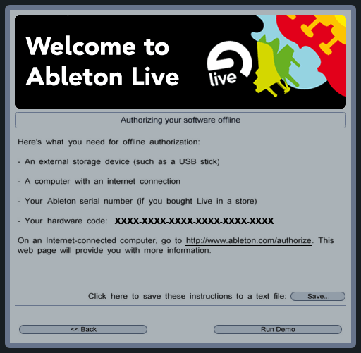 Ableton authorization patch